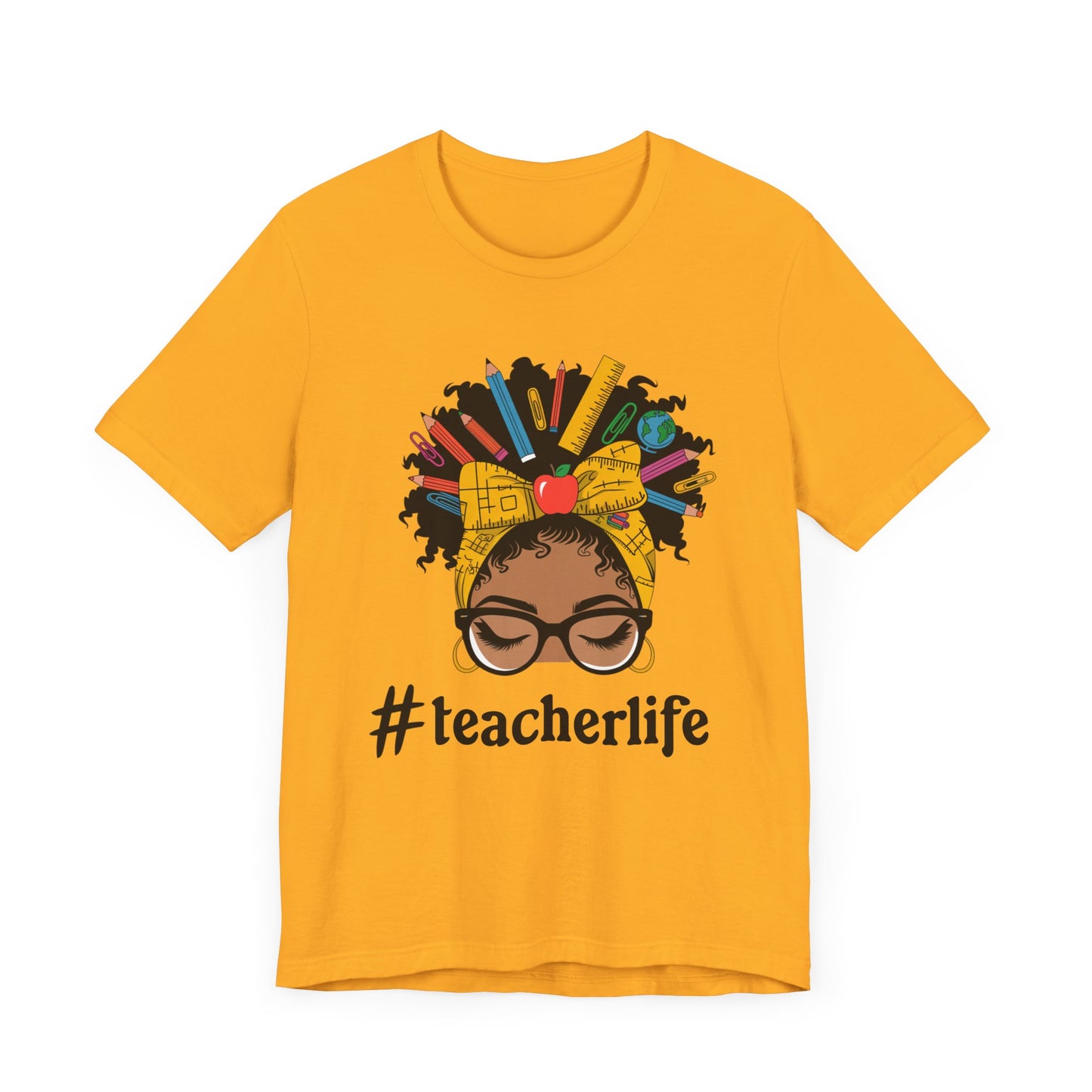 #TeacherLife Unisex Short Sleeve Tee - Celebrate Educators in Style