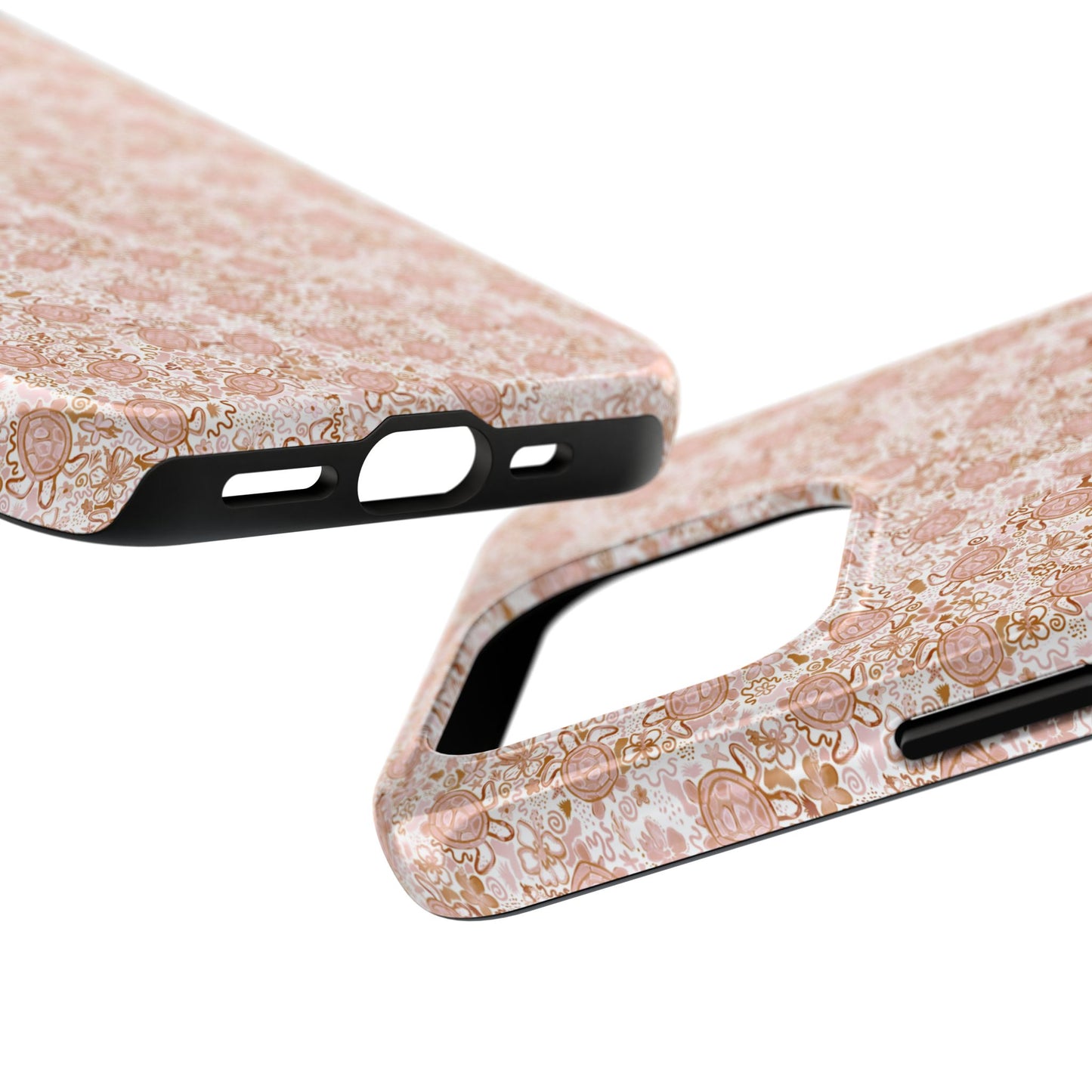 Tough Phone Case - Boho Turtle Design 🐢
