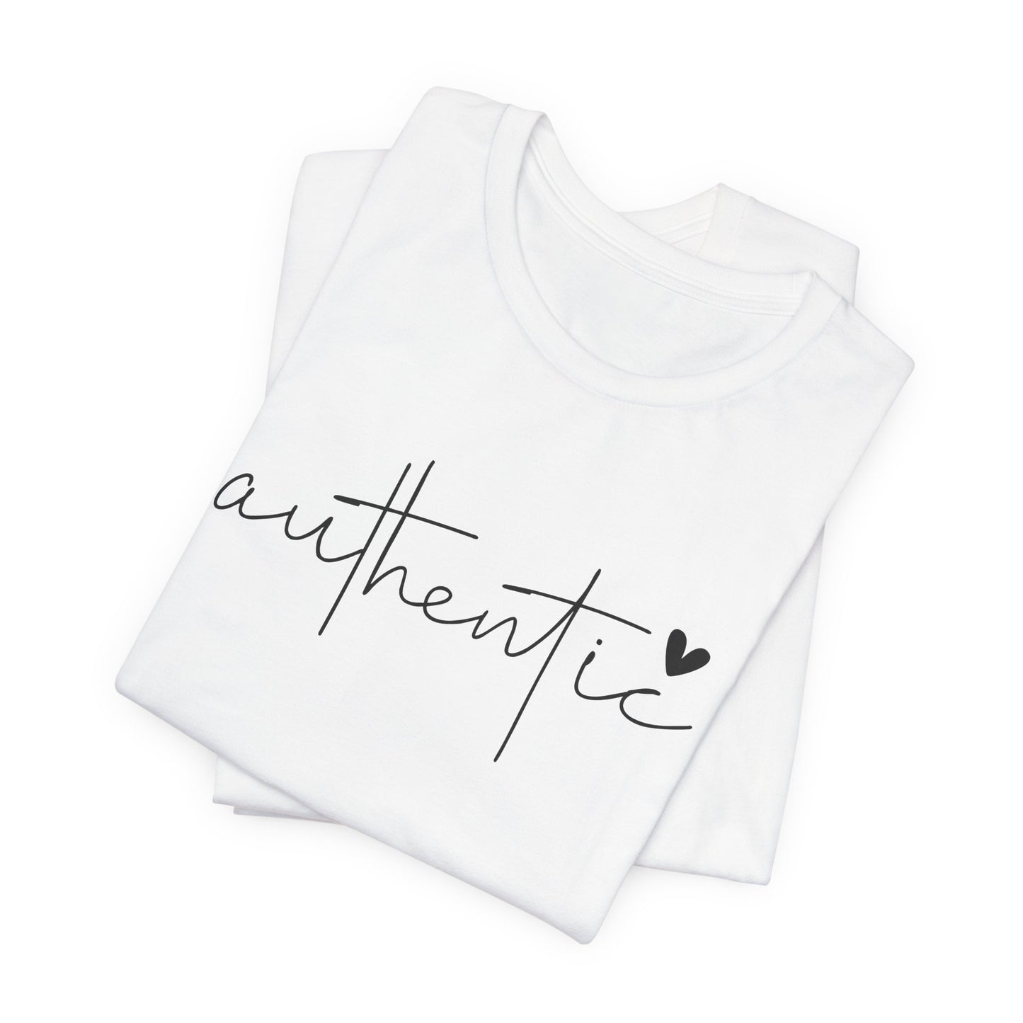 Authentic Unisex Short Sleeve Tee - Embrace Your True Self