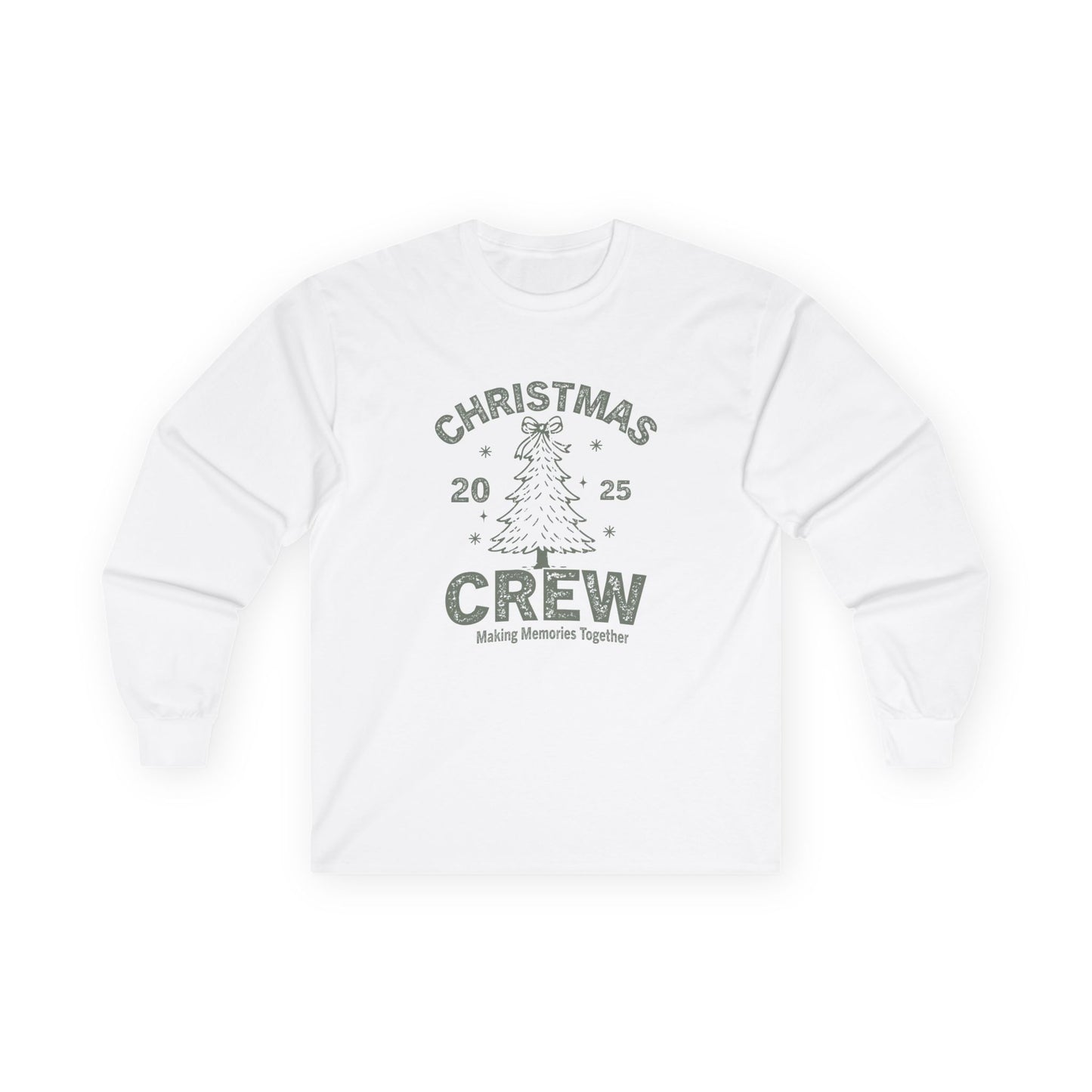 Christmas Crew 2025 Long Sleeve Tee