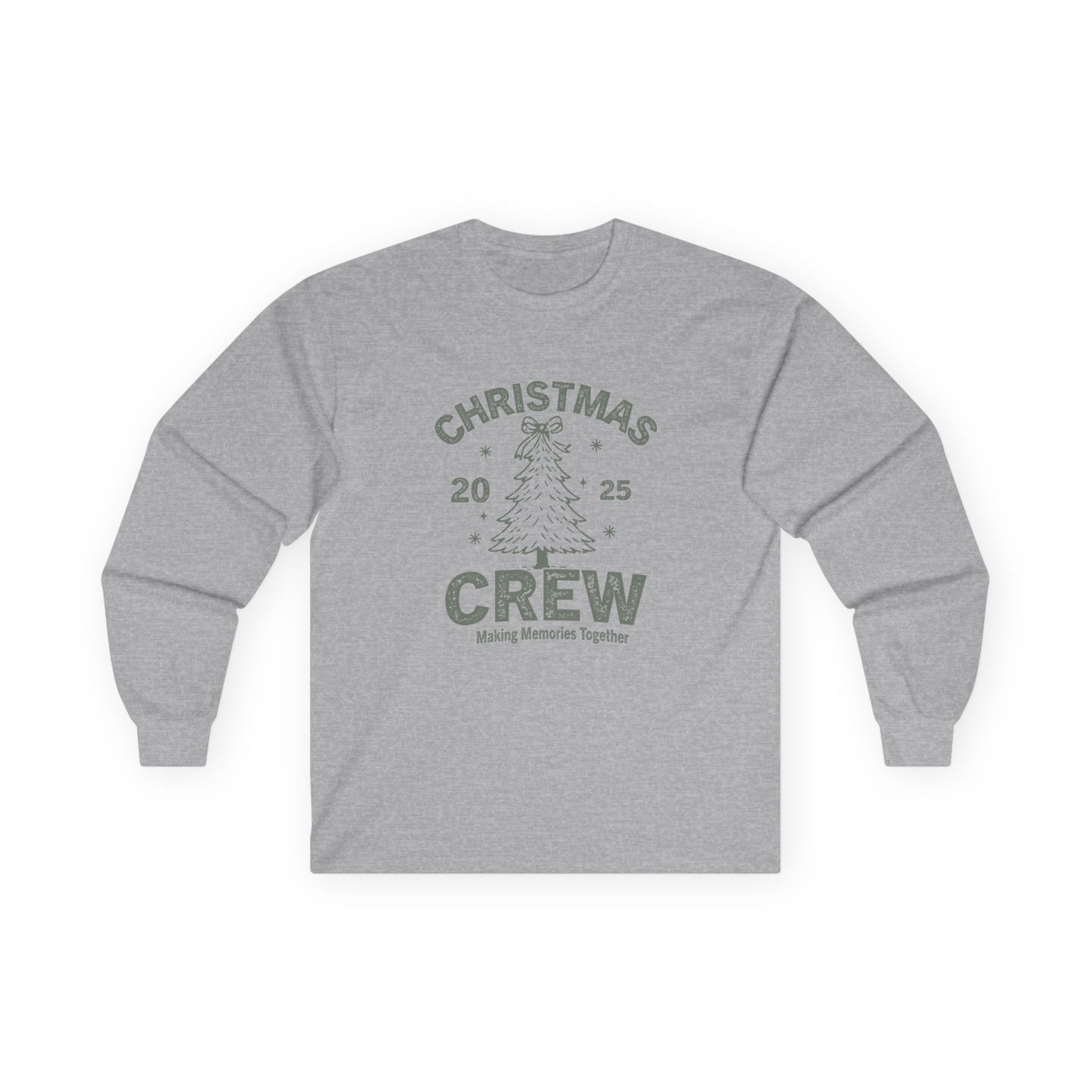 Christmas Crew 2025 Long Sleeve Tee