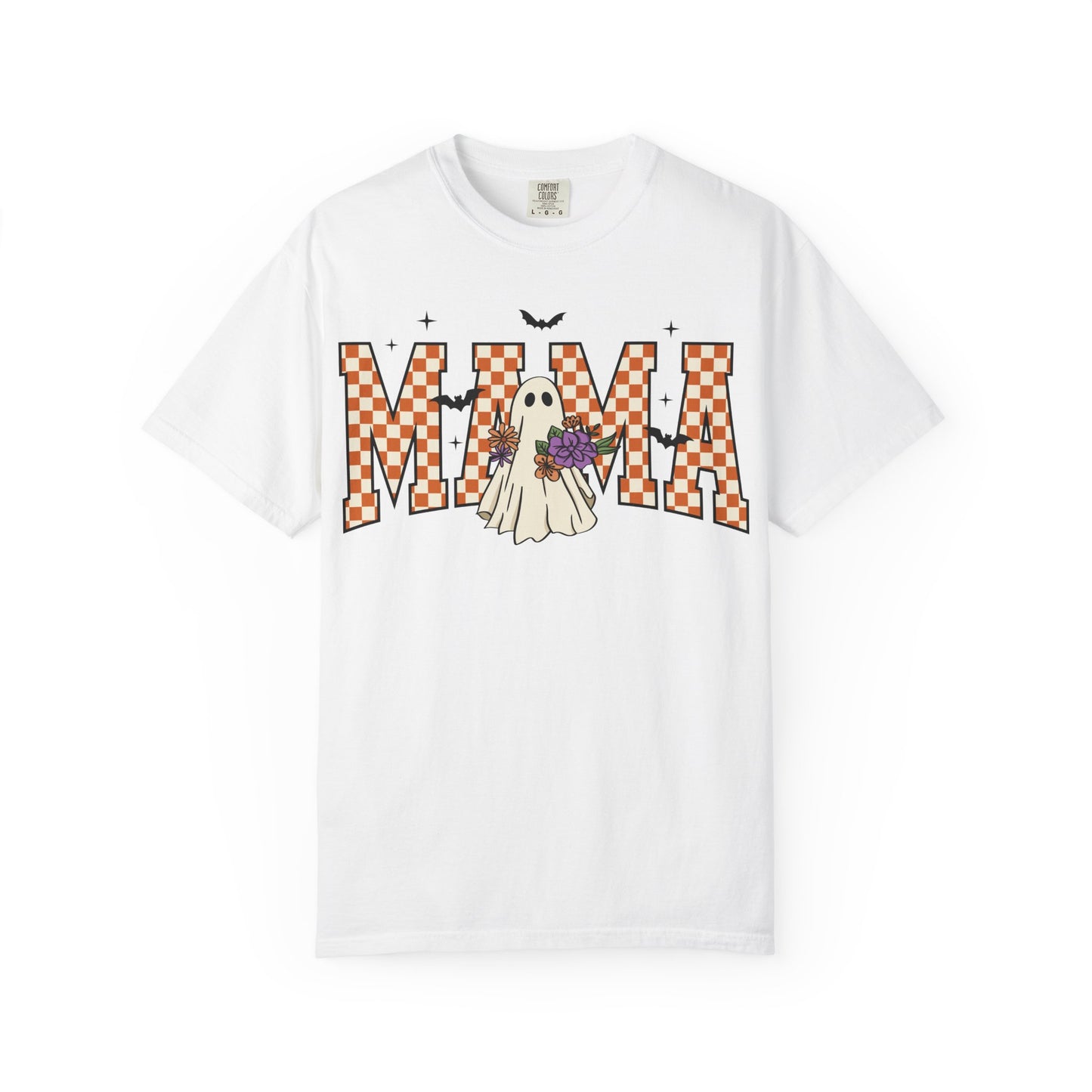 Ghostly Mama T-shirt, Spooky Mama Shirt, Halloween Tee, Gift for Mom, Fall Fashion, Unisex Graphic Tee