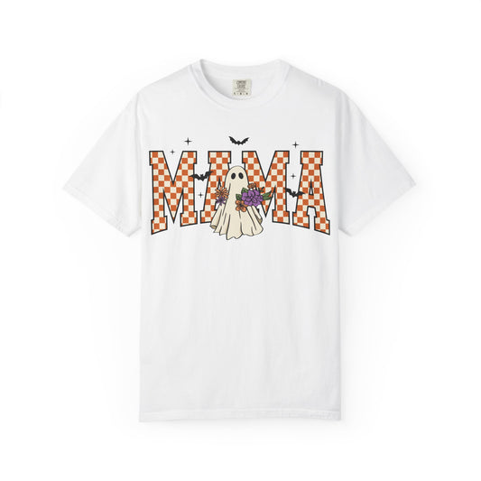 Ghostly Mama T-shirt, Spooky Mama Shirt, Halloween Tee, Gift for Mom, Fall Fashion, Unisex Graphic Tee