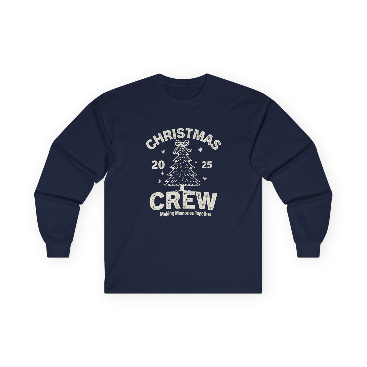 Christmas Crew 2025 Long Sleeve Tee