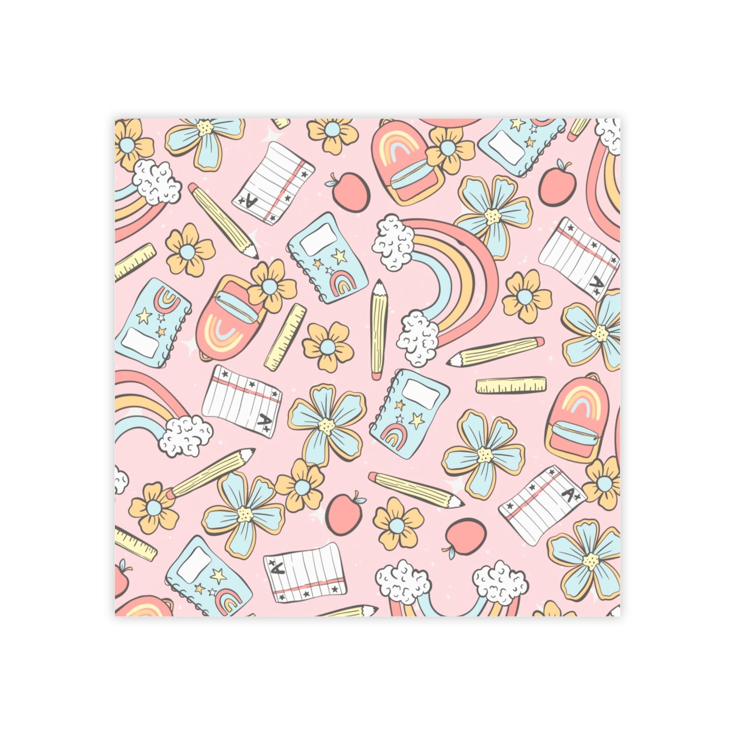 Pastel Teaching Post-it Note Pads