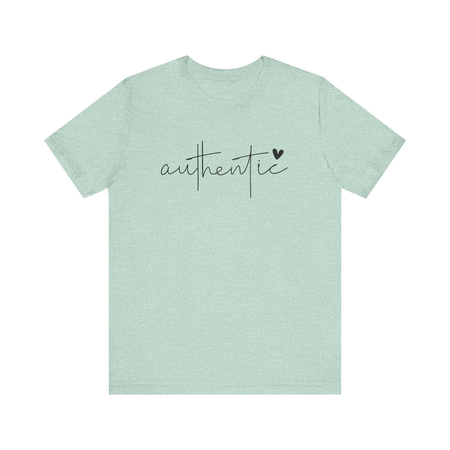 Authentic Unisex Short Sleeve Tee - Embrace Your True Self