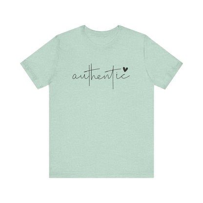 Authentic Unisex Short Sleeve Tee - Embrace Your True Self