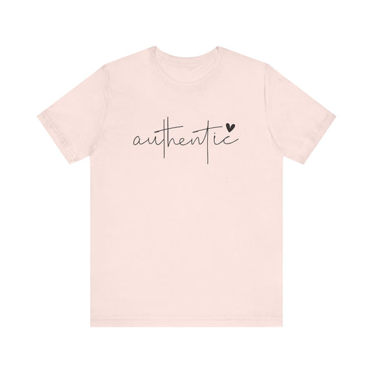 Authentic Unisex Short Sleeve Tee - Embrace Your True Self