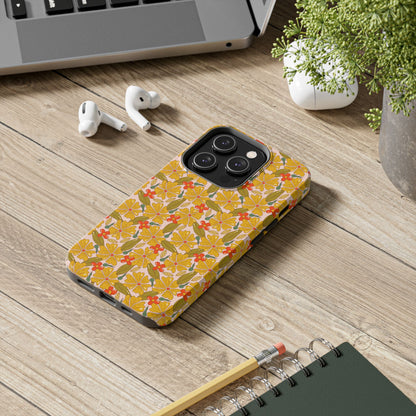 Golden BloomTough Phone Cases