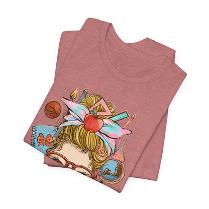 #TeacherLife Unisex Jersey Short Sleeve Tee - Perfect Gift for Teachers