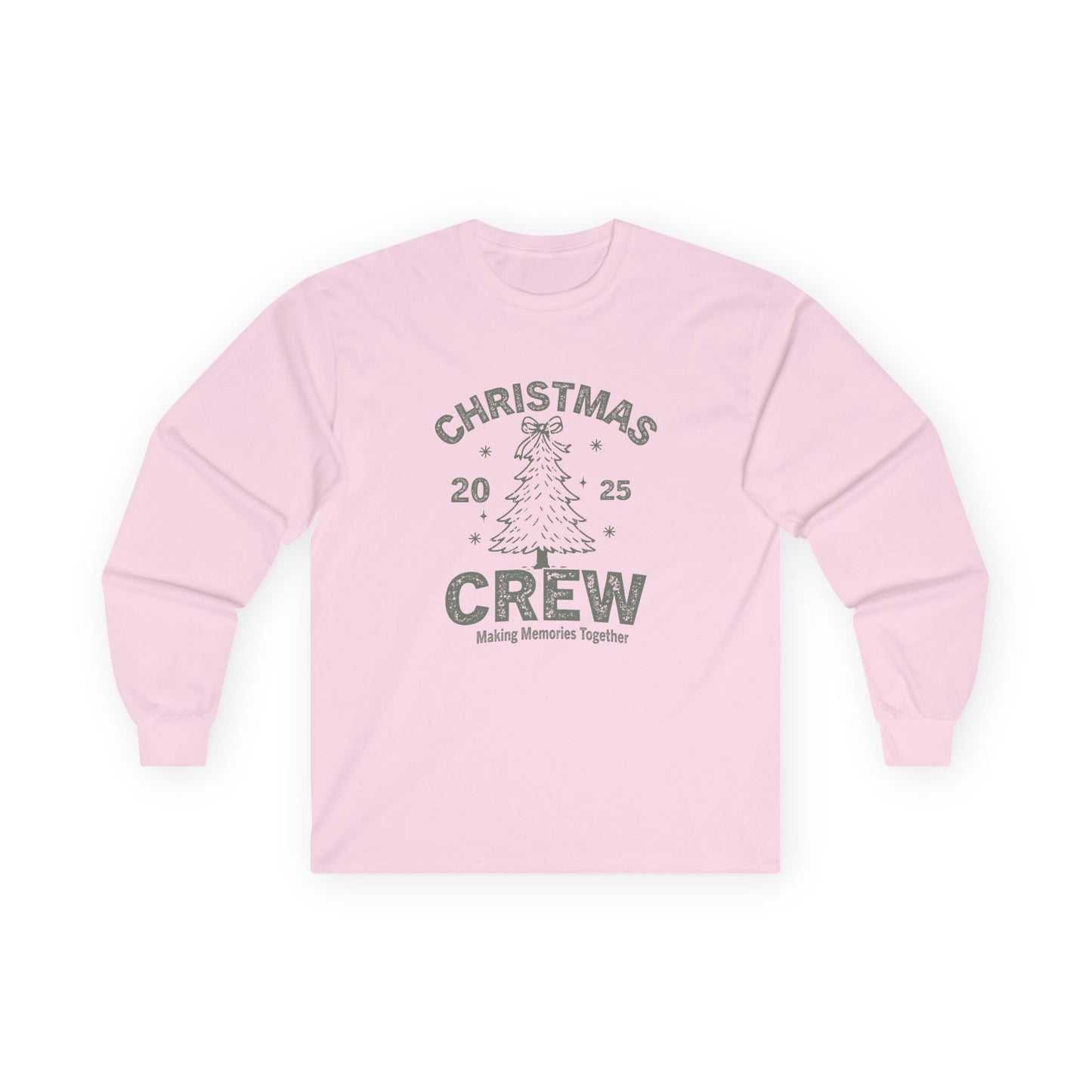 Christmas Crew 2025 Long Sleeve Tee