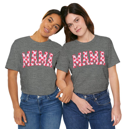 Mama Floral Print Unisex Jersey Tee - Perfect Gift for Moms