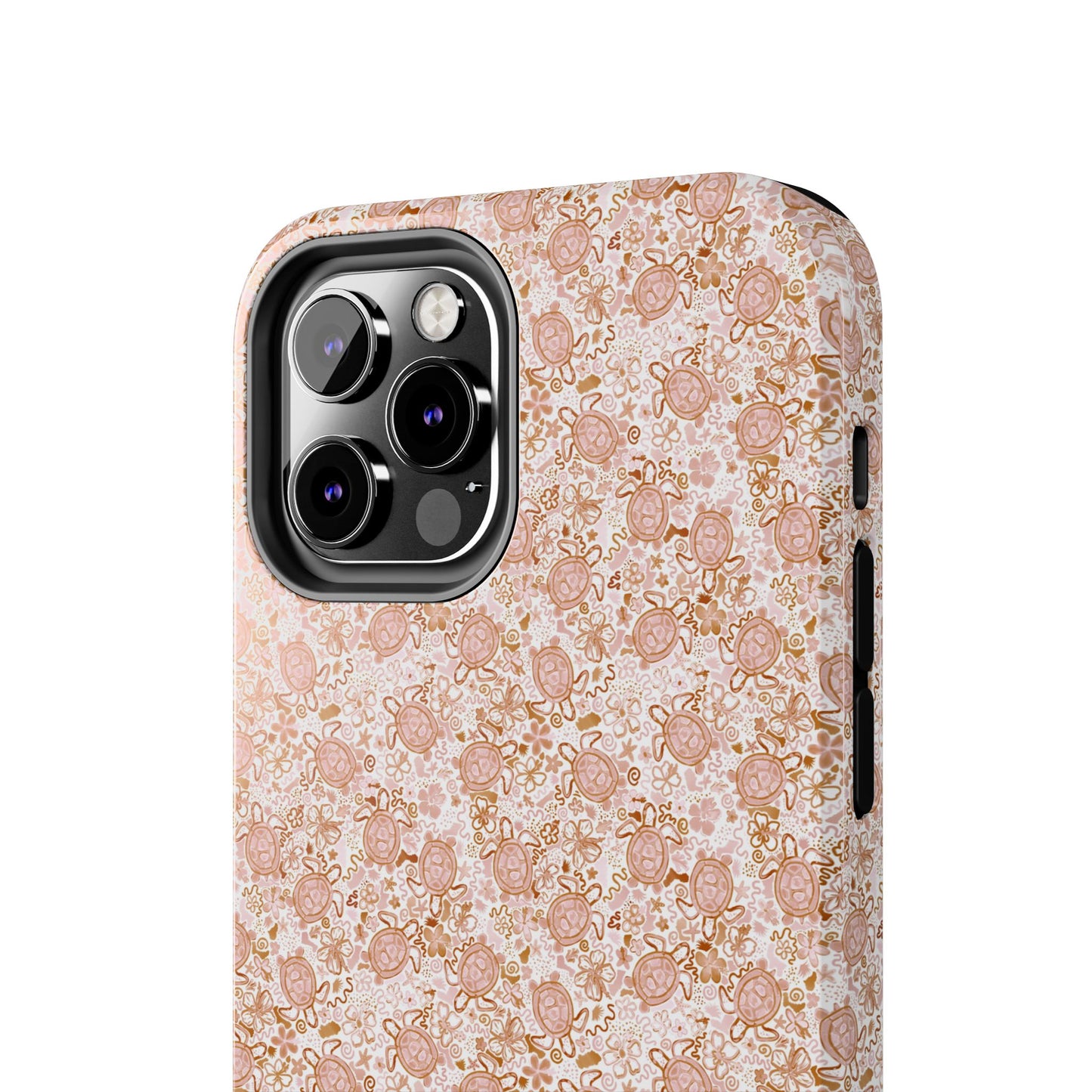 Tough Phone Case - Boho Turtle Design 🐢