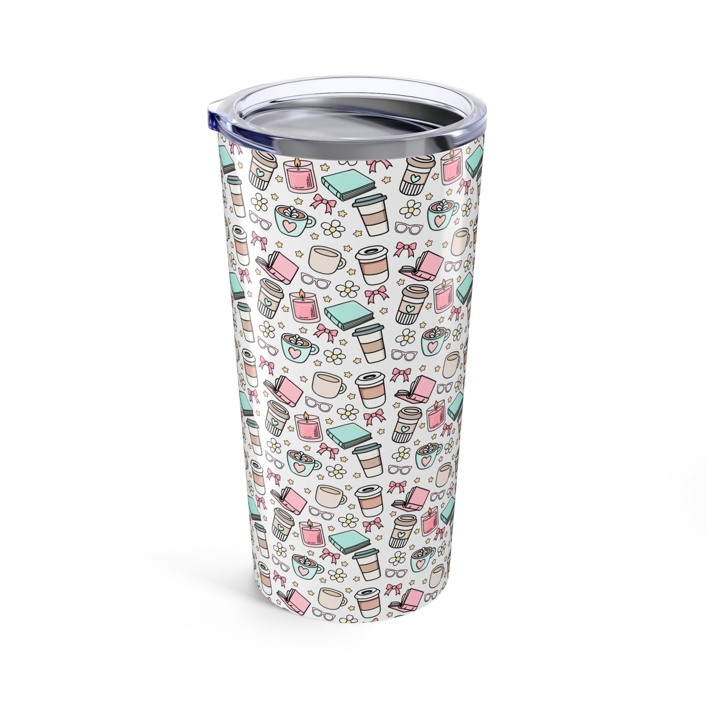 Cute Coffee Tumbler, Travel Mug for Hot Drinks, Fun Gift for Coffee Lovers, Stylish Insulated Cup, Drinkware for Home & Office