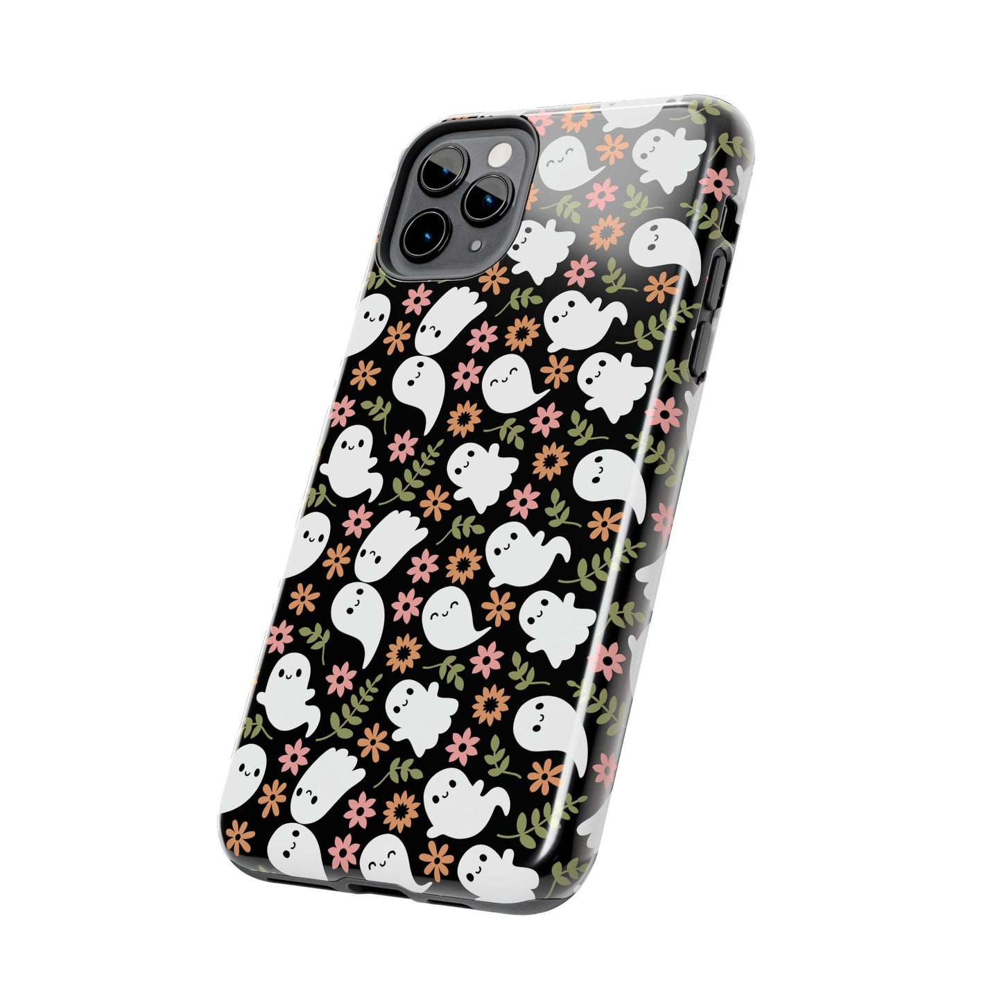 Cute Ghosts Tough Phone Cases | Spooky Fun Protection | Halloween Gift | Trendy Cell Phone Cover