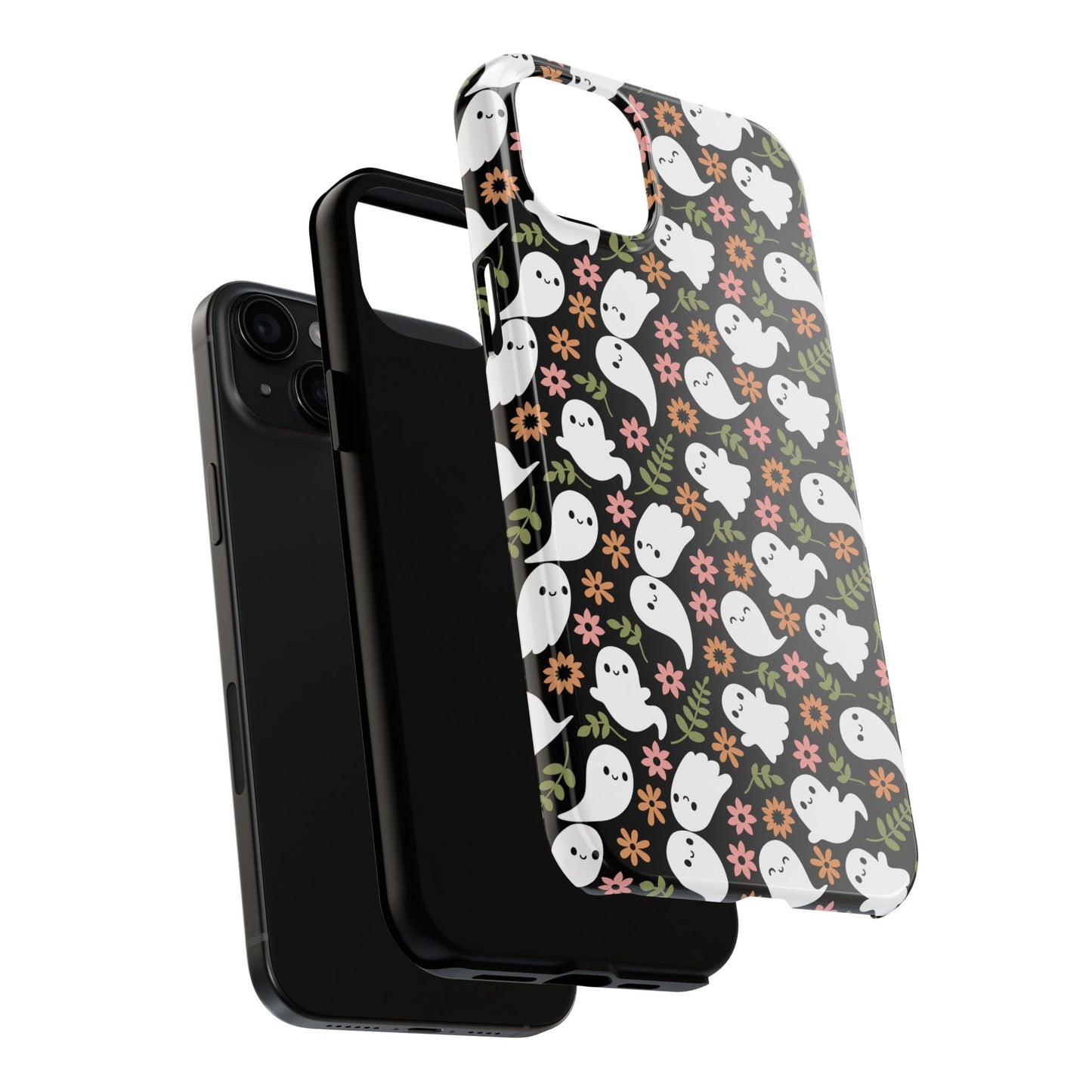 Cute Ghosts Tough Phone Cases | Spooky Fun Protection | Halloween Gift | Trendy Cell Phone Cover