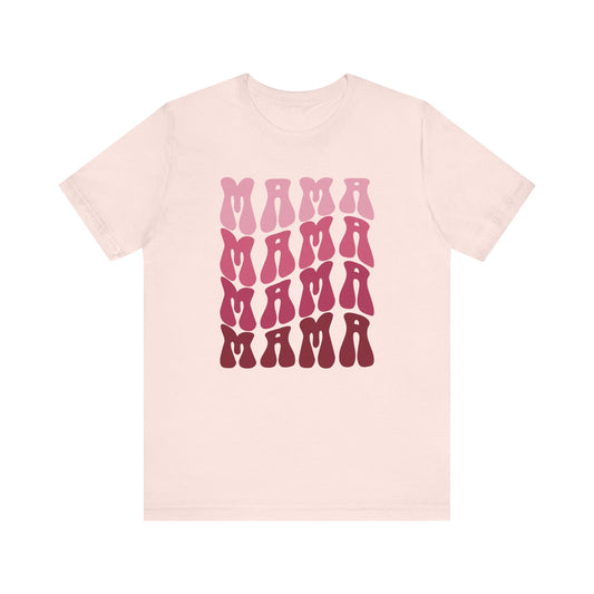 Mama Love Unisex Tee - Perfect Gift for Moms, Cute Mother's Day Shirt, Casual Wear, Graphic Tee, Family Celebration