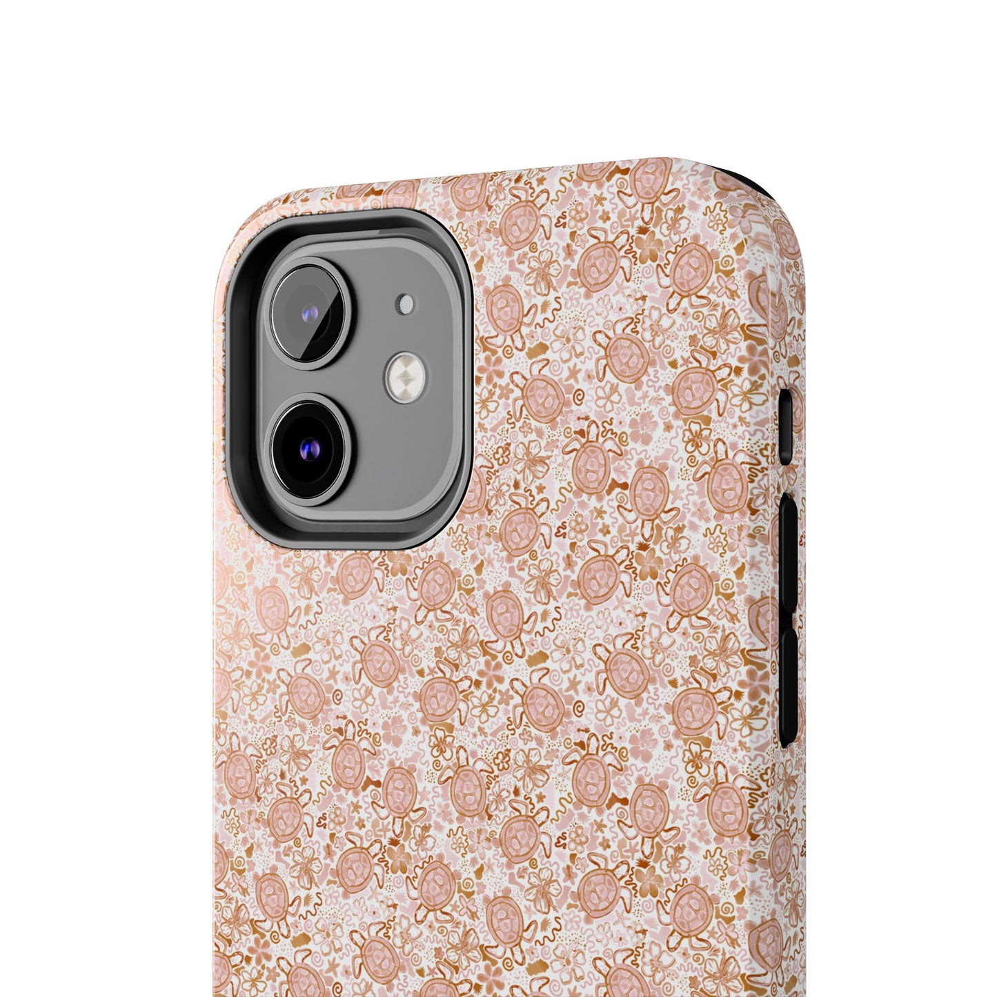 Tough Phone Case - Boho Turtle Design 🐢