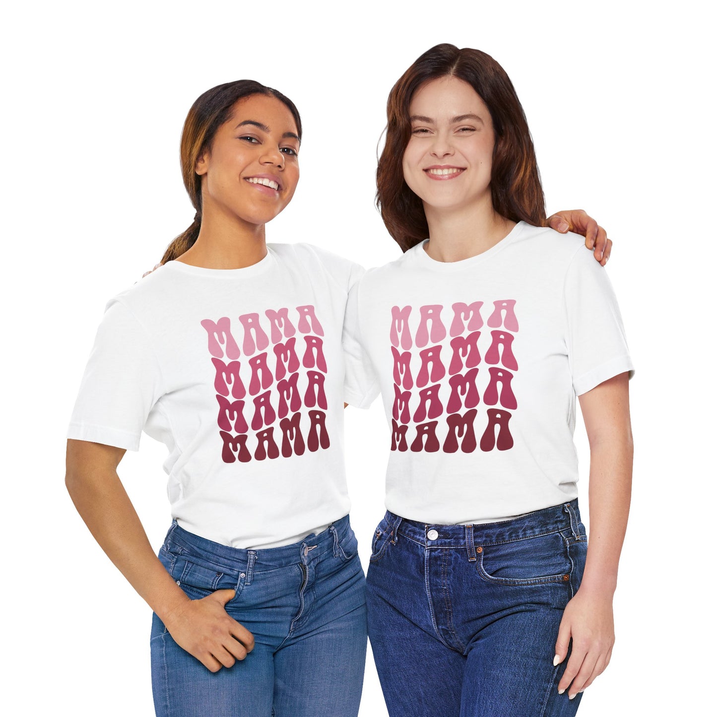 Mama Love Unisex Tee - Perfect Gift for Moms, Cute Mother's Day Shirt, Casual Wear, Graphic Tee, Family Celebration