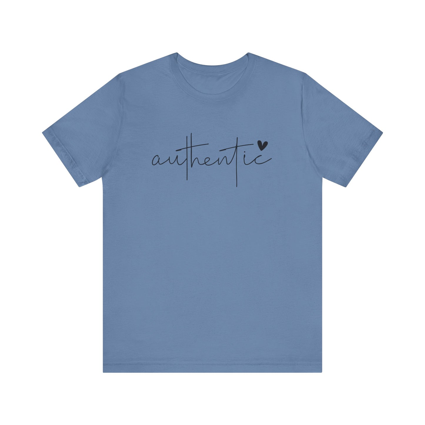 Authentic Unisex Short Sleeve Tee - Embrace Your True Self