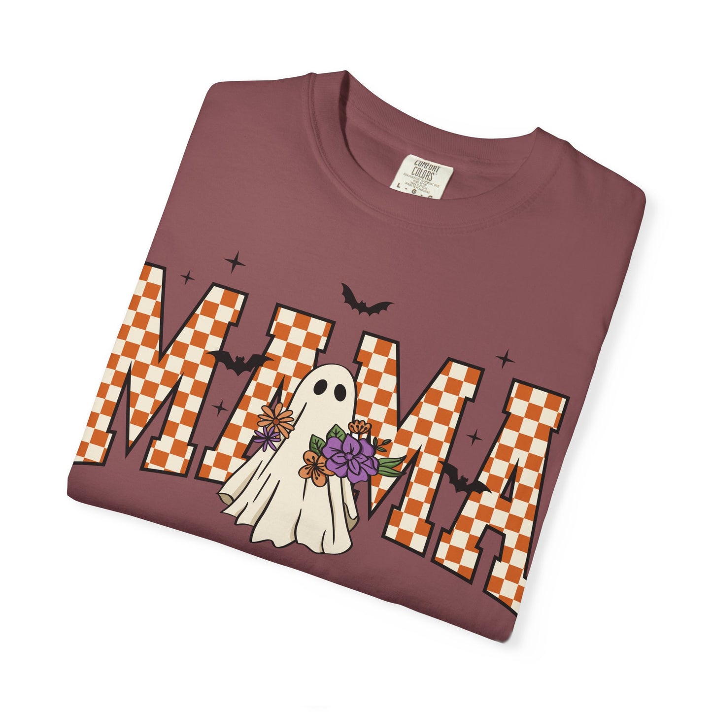 Ghostly Mama T-shirt, Spooky Mama Shirt, Halloween Tee, Gift for Mom, Fall Fashion, Unisex Graphic Tee