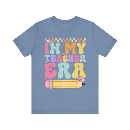 In My Teacher Era Unisex Jersey Tee - Fun Teacher Appreciation Gift