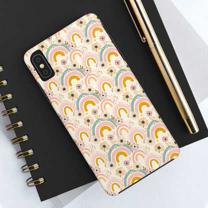 Phone Case - Muted Rainbow Design