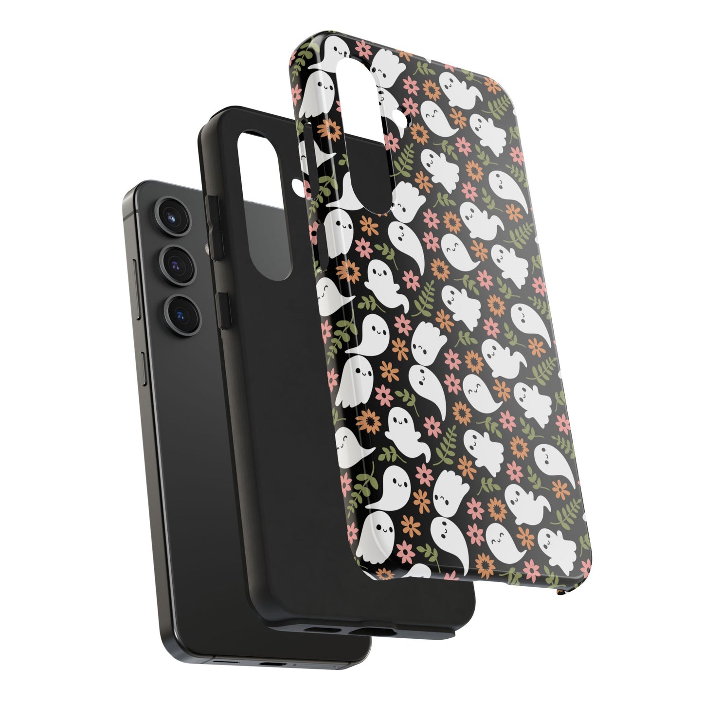 Cute Ghosts Tough Phone Cases | Spooky Fun Protection | Halloween Gift | Trendy Cell Phone Cover