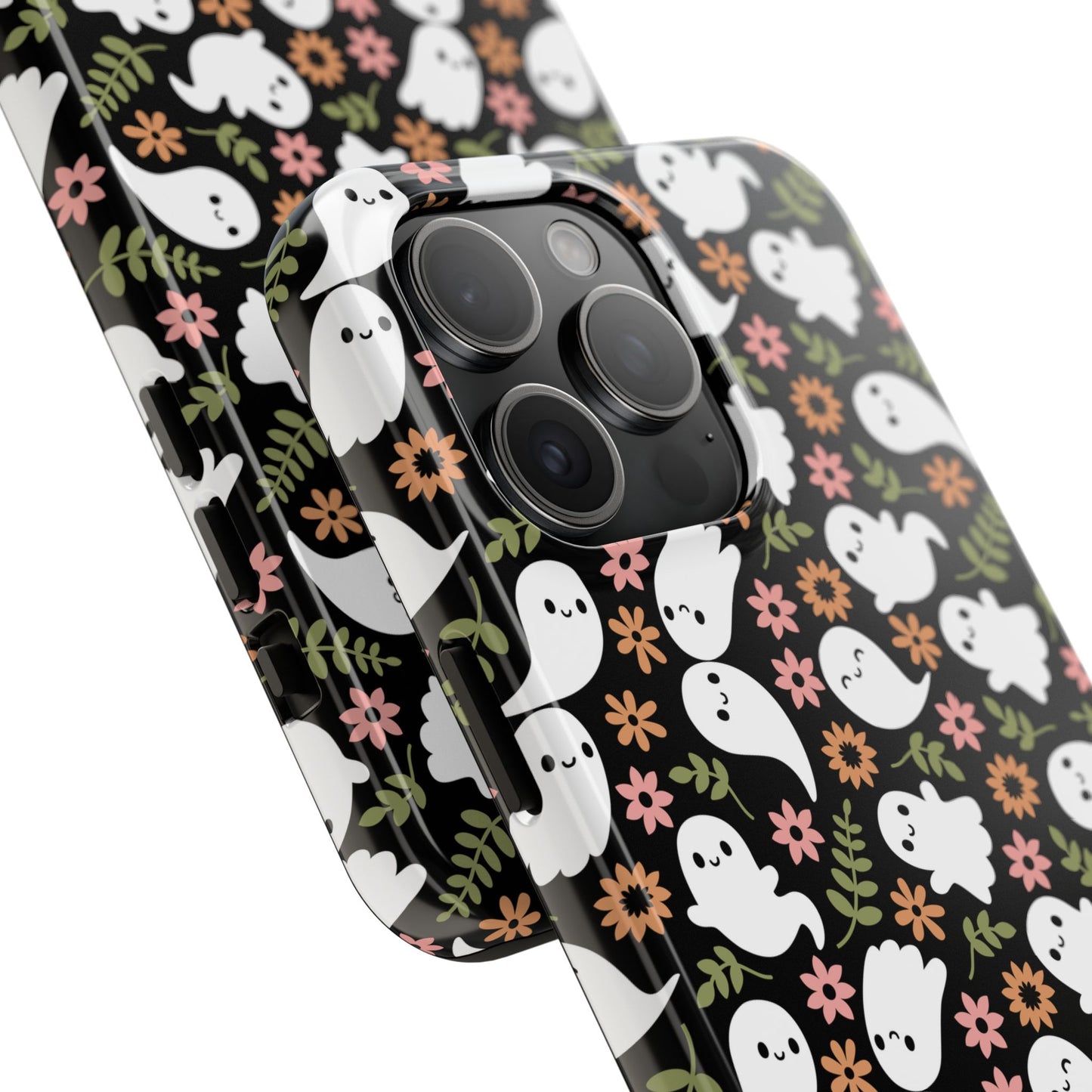 Cute Ghosts Tough Phone Cases | Spooky Fun Protection | Halloween Gift | Trendy Cell Phone Cover