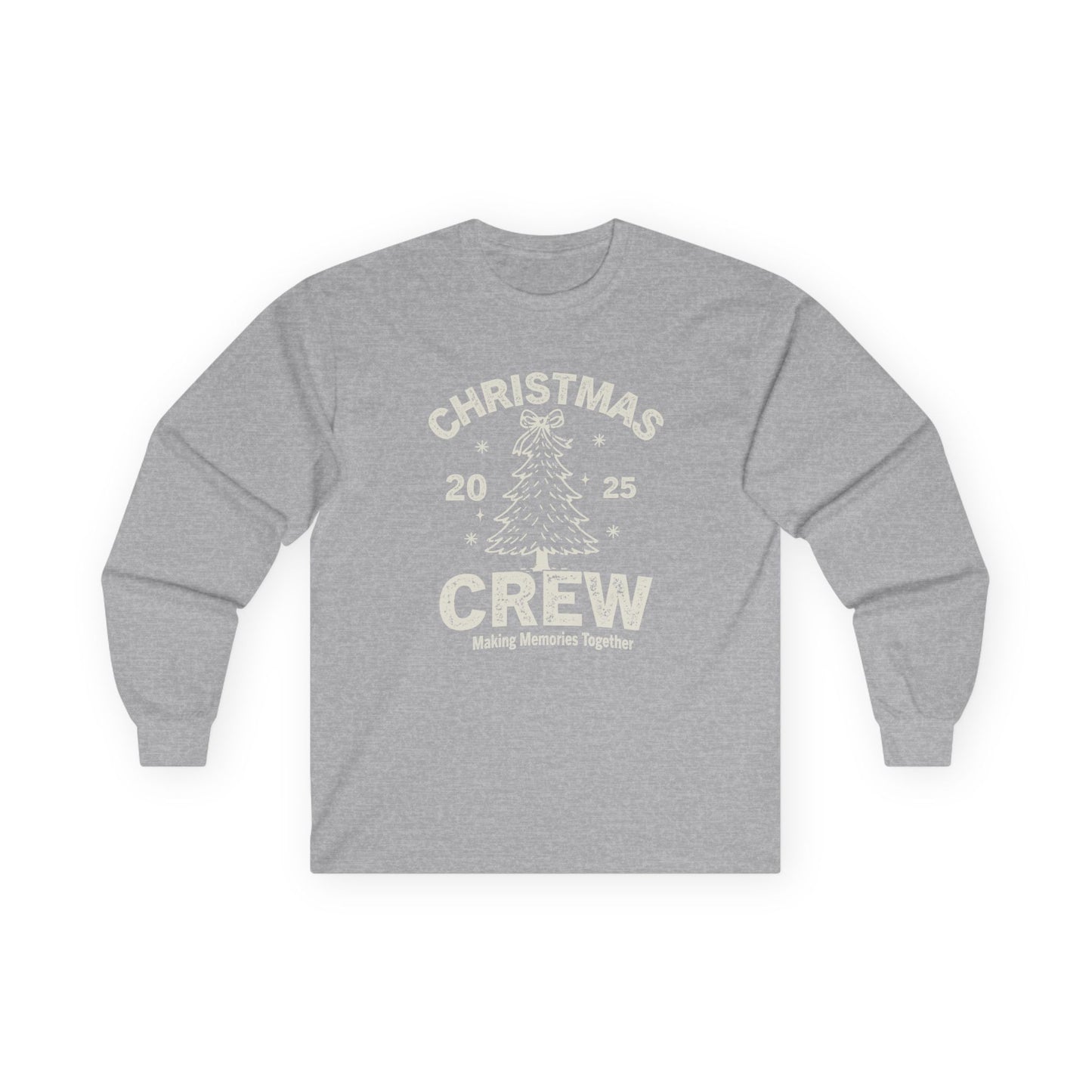 Christmas Crew Long Sleeve Tee - Making Memories Together