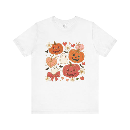 Ghost and pumpkin tee 