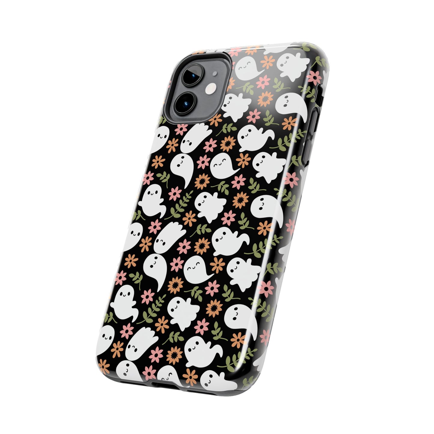 Cute Ghosts Tough Phone Cases | Spooky Fun Protection | Halloween Gift | Trendy Cell Phone Cover