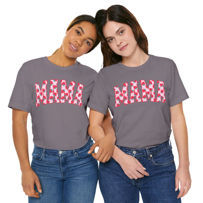 Mama Floral Print Unisex Jersey Tee - Perfect Gift for Moms