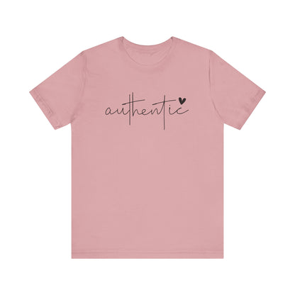 Authentic Unisex Short Sleeve Tee - Embrace Your True Self