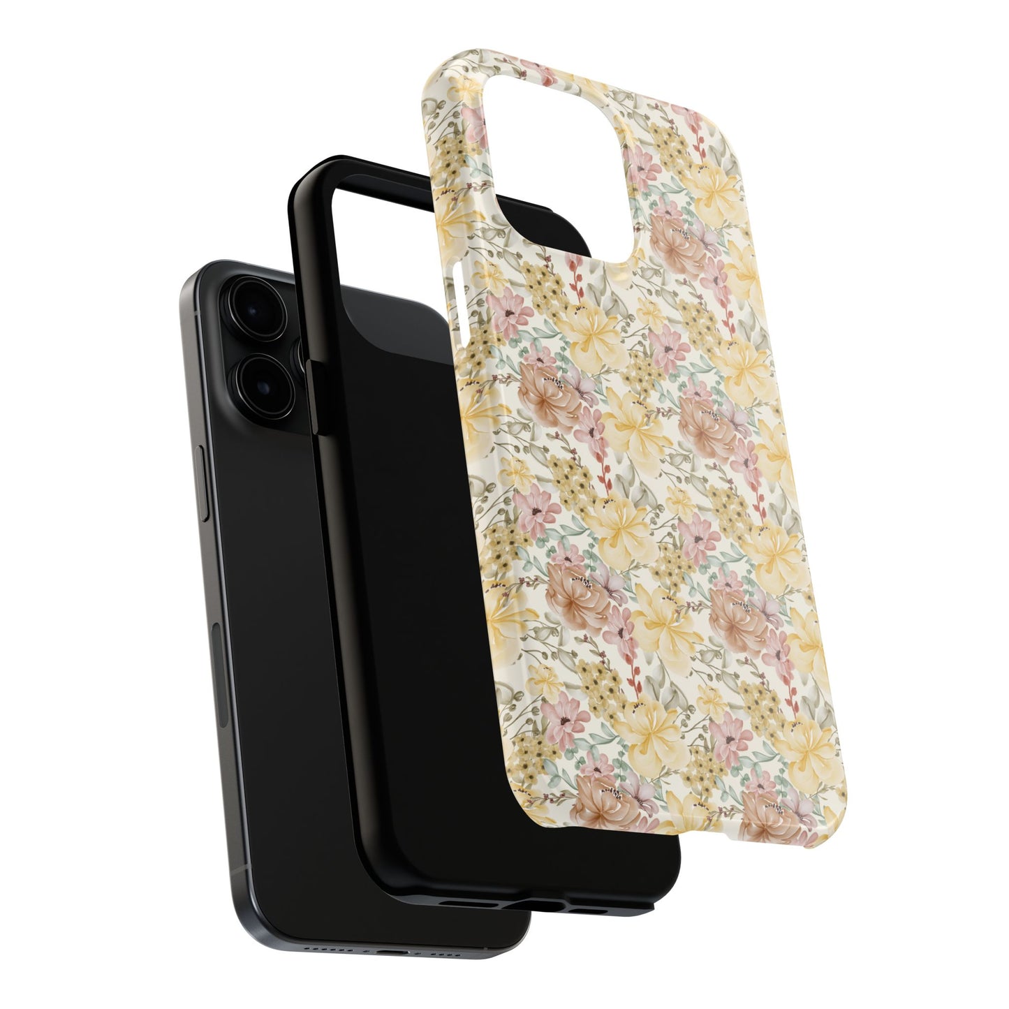 Floral Tough Phone Cases - Durable Protection, Stylish Accessories for Garden Lovers, Nature Enthusiasts, Birthdays, Holidays