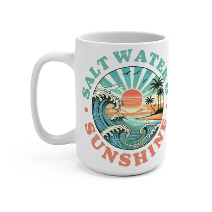 Tropical Beach Coffee Cup