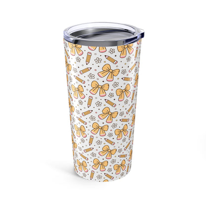 Charming Floral Tumbler | 20oz Insulated Drinkware, Perfect Gift for Tea Lovers, Spring Decor, Birthday, Cute Accessories