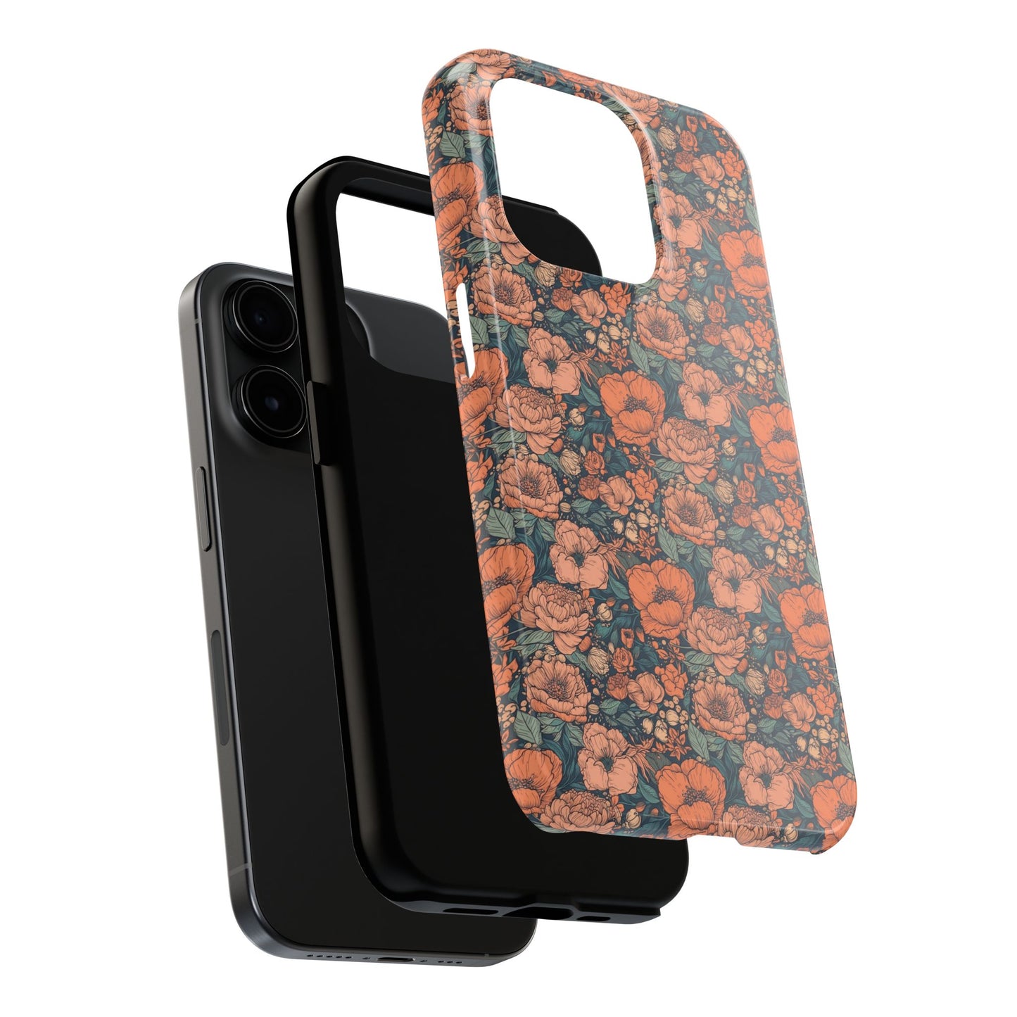 Phone Case - Dark Boho Floral