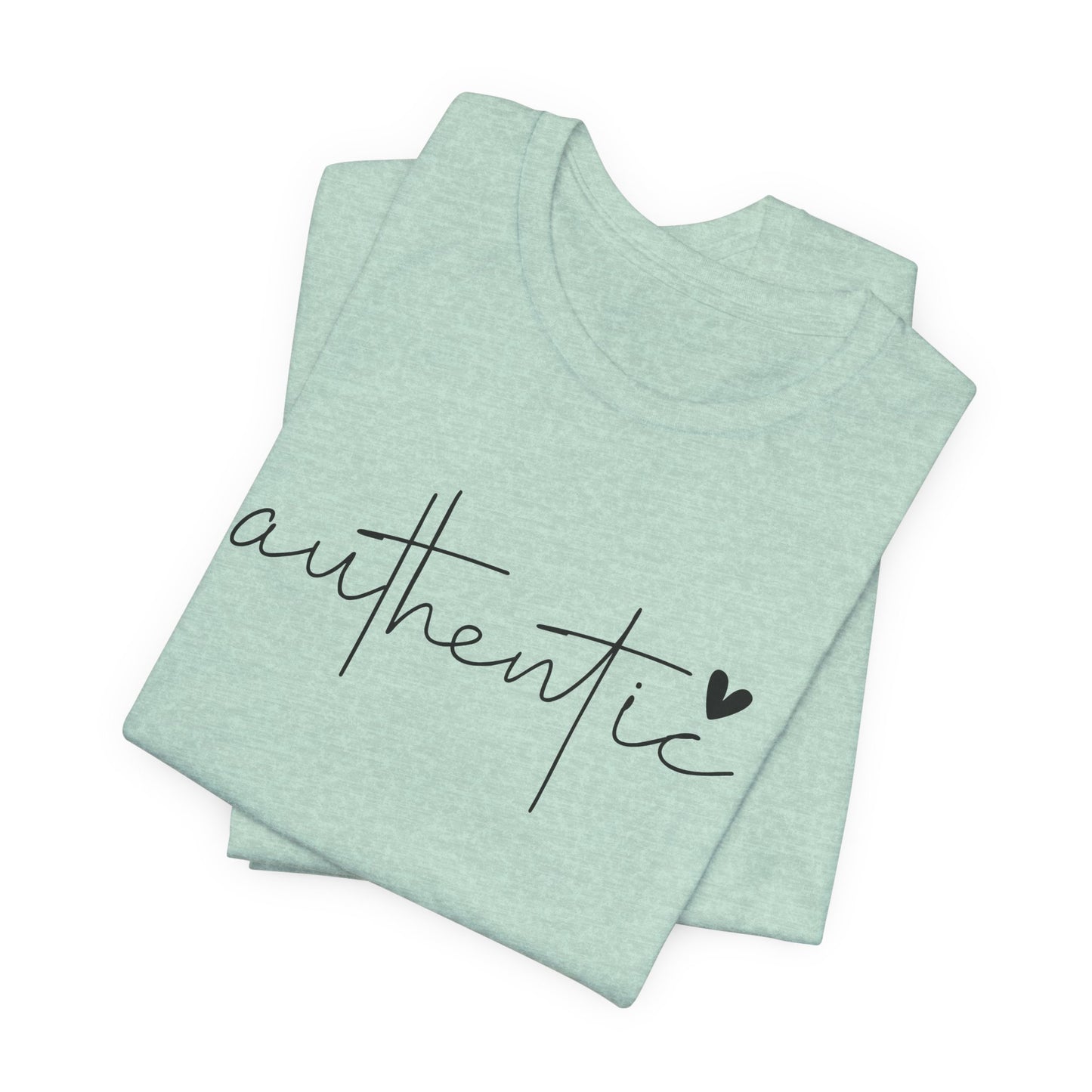 Authentic Unisex Short Sleeve Tee - Embrace Your True Self
