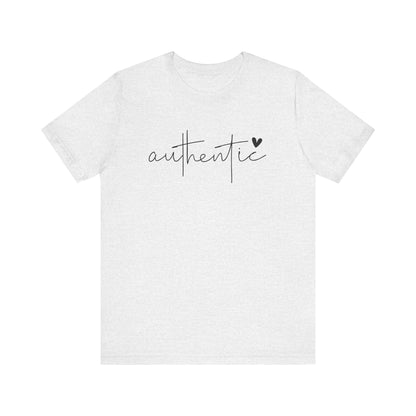 Authentic Unisex Short Sleeve Tee - Embrace Your True Self