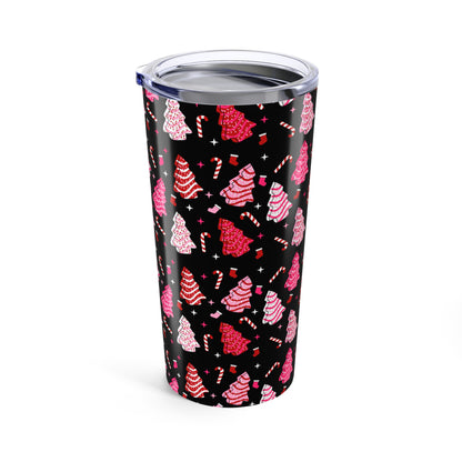 Festive Christmas Tumbler 20oz | Holiday Drinkware, Seasonal Gift, Party Favor, Winter Decor, Reusable Coffee Cup